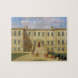 Puzzle Calke Pasillo, Derbyshire, Seat de sir Henry Harp