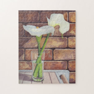Puzzle Calla Lilies
