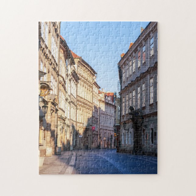 Puzzle Calle Celetna en el casco antiguo de Praga, Repúbl (Vertical)