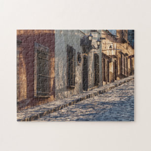 Puzzle Calle Cobblestone de México