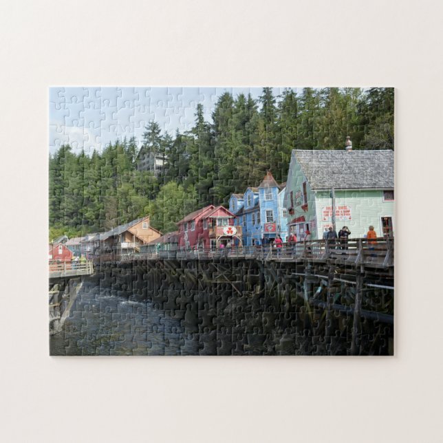 Puzzle Calle Creek en Ketchikan (Horizontal)