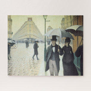 Puzzle Calle de París, Día de Lluvia por Caillebotte