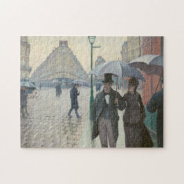 Puzzle Calle de París; Día lluvioso por Caillebotte