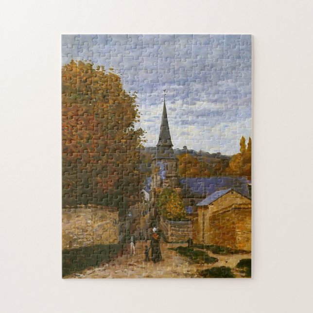 Puzzle Calle de Sainte-Adresse Monet Bella Artes (Vertical)