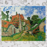 Puzzle Calle del pueblo por Vincent van Gogh<br><div class="desc">Village Street de Vincent van Gogh es una pintura arquitectónica antigua de un post de arte fino que presenta una hilera de casas de campo en un carril rural de la ciudad de Auvers, Francia. Sobre el artista: Vincent Willem van Gogh fue un pintor impresionista de post cuyo trabajo fue...</div>