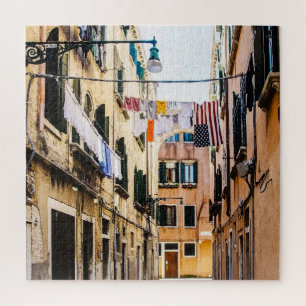 Puzzle Calle estrecha de Venecia