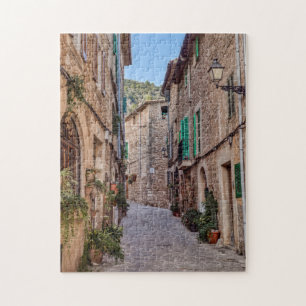 Puzzle Calle estrecha en el pueblo de Valldemossa - Mallo