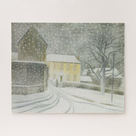 Puzzle Calle Halstead en Nieve (por Eric Ravilious)