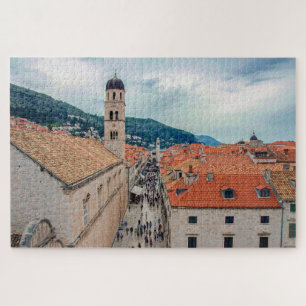 Puzzle Calle principal de Dubrovnik, Croacia