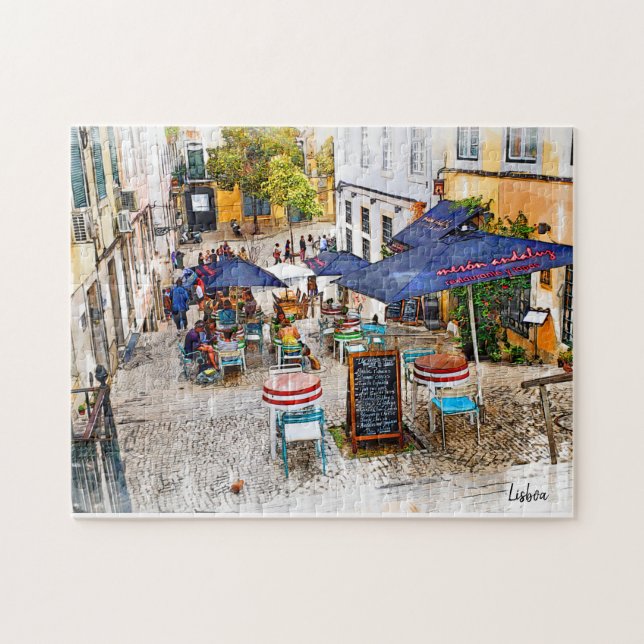 Puzzle Calle Real Portugal-Lisboa (Horizontal)