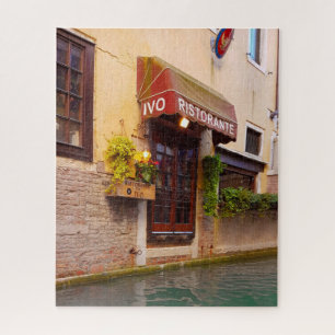 Puzzle Calle Ristorante de la Arquitectura del Canal de V