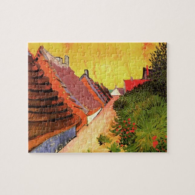 Puzzle Calle Saintes Maries por Vincent van Gogh (Horizontal)