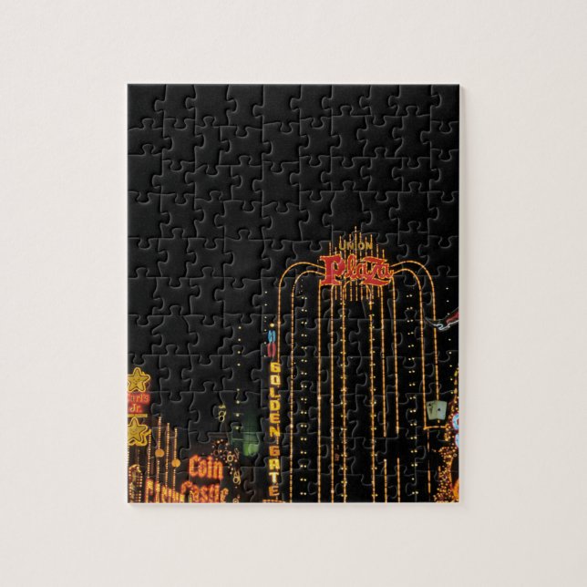 Puzzle Calle vieja de Las Vegas Fremont (Vertical)