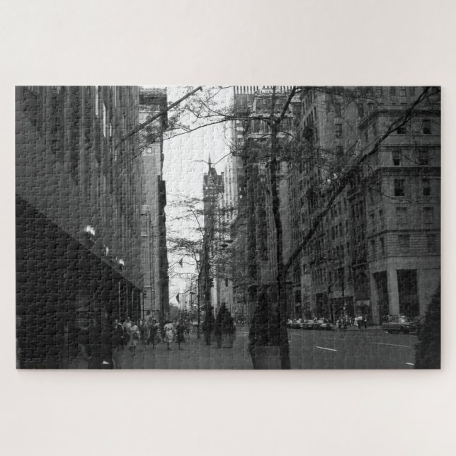 Puzzle Calle Vintage USA Washington (Horizontal)