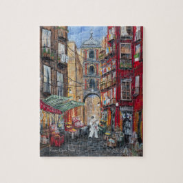 Puzzle Callejón del navidad