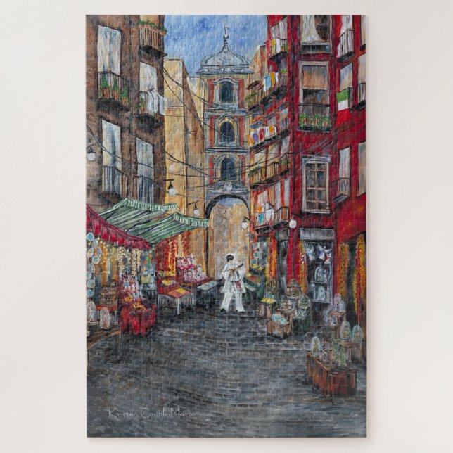 Puzzle Callejón Italia del navidad (Vertical)