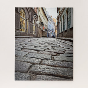 Puzzle Calles adoquinadas de Europa - 16x20 - 520 pcs