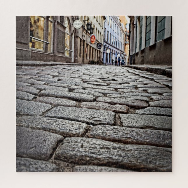 Puzzle Calles adoquinadas de Europa - 20x20 - 676 pcs (Vertical)