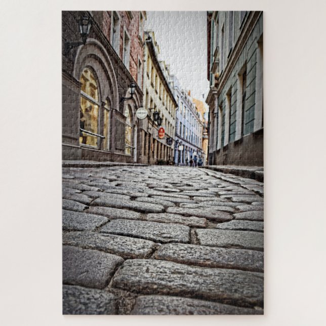 Puzzle Calles adoquinadas de Europa - 20x30 - 1014 pcs (Vertical)