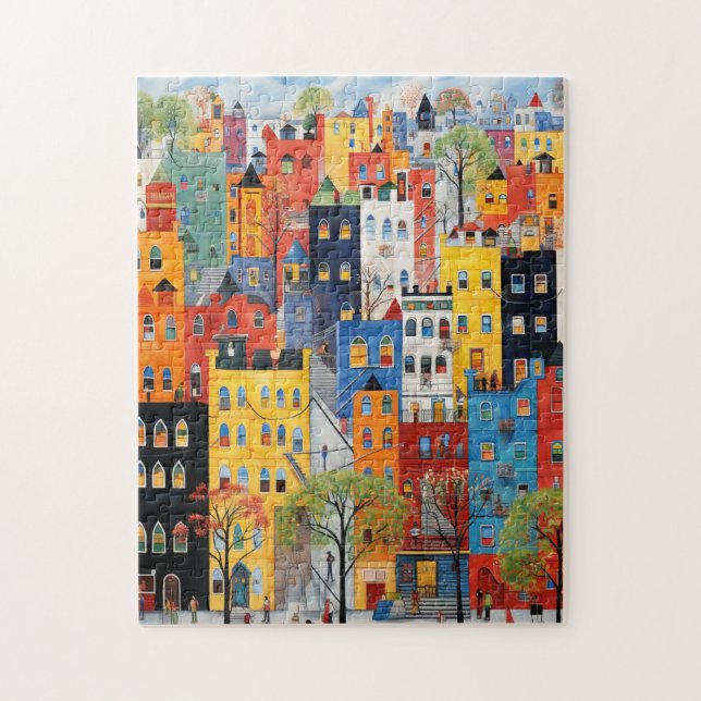 Puzzle Calles de la ciudad (Vertical)