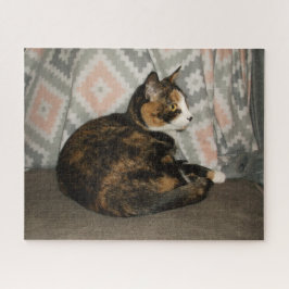 Puzzle Callie Cat en Sofa