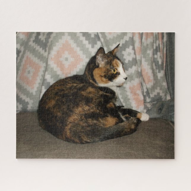 Puzzle Callie Cat en Sofa (Horizontal)