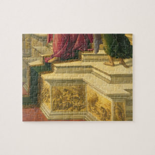 Puzzle Calumnia de Apelles: detalle que muestra la pieza