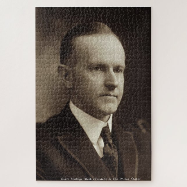 Puzzle Calvin Coolidge 30° Presidente de América (Vertical)