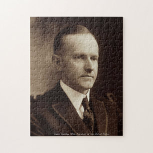 Puzzle Calvin Coolidge 30° presidente de Estados Unidos