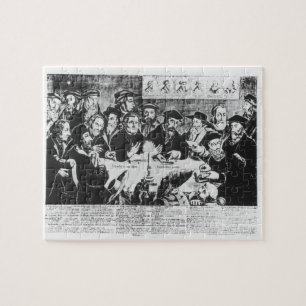 Puzzle Calvin y Luther (grabado)