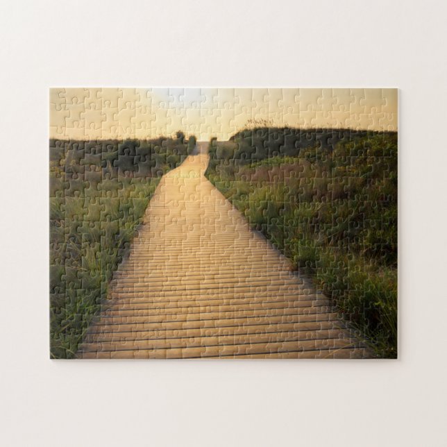 Puzzle Calzada de madera a varar (Horizontal)