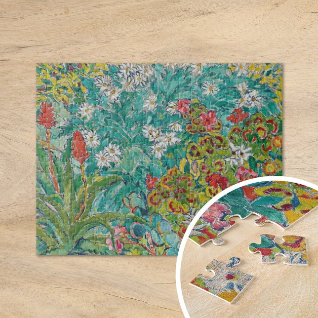 Puzzle Cama de flores | Louis Valtat (Subido por el creador)
