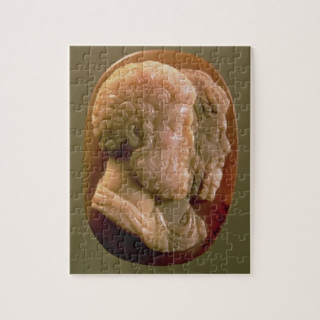 Puzzle Camafeo que representa Marco Aurelius (121-180) y (Vertical)