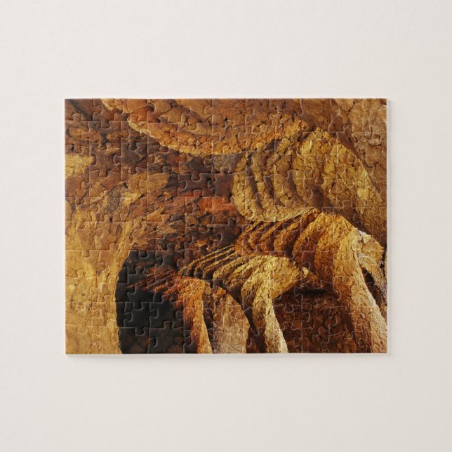 Puzzle Cámara acorazada interior (piedra) (Horizontal)
