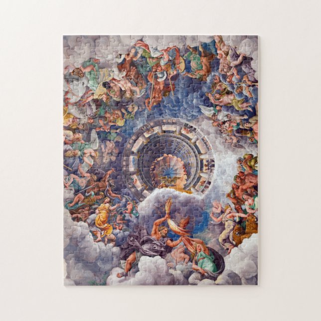 Puzzle Cámara de los Gigantes de Giulio Romano (Vertical)