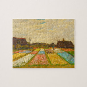 Puzzle Camas de flores Vincent van Gogh en Holanda