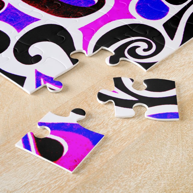 Puzzle Cambiar el giro retro de color con Wacky (Lado)
