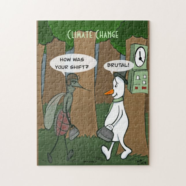 Puzzle Cambio climático (Vertical)