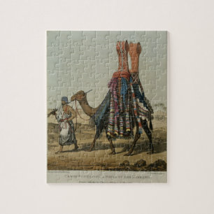 Puzzle Camello que transporta a una novia a su marido, b