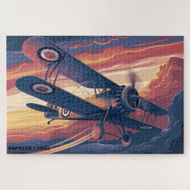Puzzle Camello Sopwith: Alas de la Gran Guerra (Horizontal)