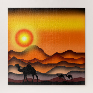 Puzzle Camellos -