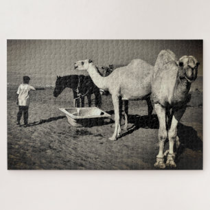 Puzzle Camellos del desierto