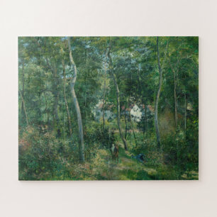 Puzzle Camille Pissarro borde de bosques cerca de L'Hermi
