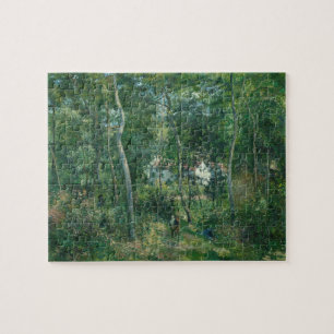 Puzzle Camille Pissarro borde de bosques cerca de L'Hermi