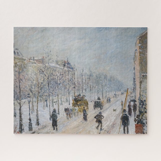 Puzzle Camille Pissarro - Bulevares Exteriores, Efecto de (Horizontal)