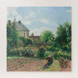 Puzzle Camille Pissarro El jardín del artista en Eragny