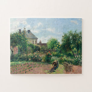 Puzzle Camille Pissarro El jardín del artista en Eragny