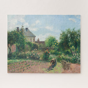 Puzzle Camille Pissarro El jardín del artista en Eragny