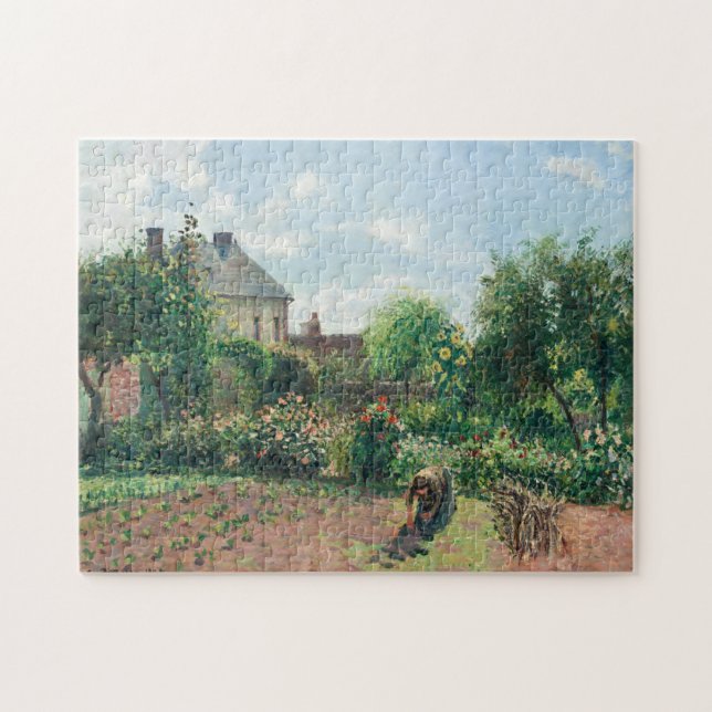 Puzzle Camille Pissarro El jardín del artista en Eragny (Horizontal)
