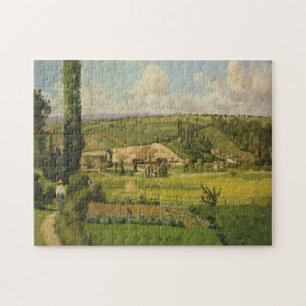 Puzzle Camille Pissarro el Paysage Patis aux.,